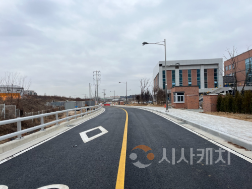 f_2. 아산시, 아산충무고등학교 진입도로 개설완료.png