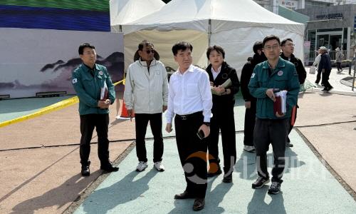 [크기변환]사본 -2. 아산시, 제64회 아산 성웅 이순신축제 대비 현장 안전점검 실시 (1).jpg