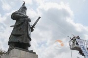 [크기변환]사본 -1. 아산시, 신정호 공원서 ‘이순신 장군 동상 친수식’ 거행 (2).jpg