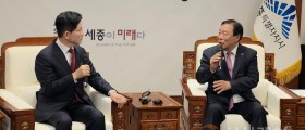 김문수 후보, 행정수도 완성 의지 표명
