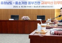 충남도, 낡고 불합리한 규제 개선 ‘맞손’