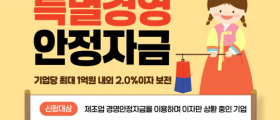 충남경제진흥원, ‘추석 특별경영안정자금’이자 지원