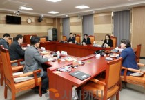 아산시의회 건설도시위원회, 지역 건설업 활성화 간담회