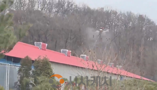 f_1. 아산시, 도고면 메추리 농장 AI 항원 검출… ‘드론 방역’ 총력전(1).png