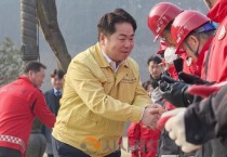 오세현 아산시장, 산불방지 전문교육 현장 방문·격려