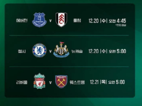 쿠팡플레이, 잉글랜드 축구 대표 컵대회 ‘카라바오컵’ 8강 독점 생중계